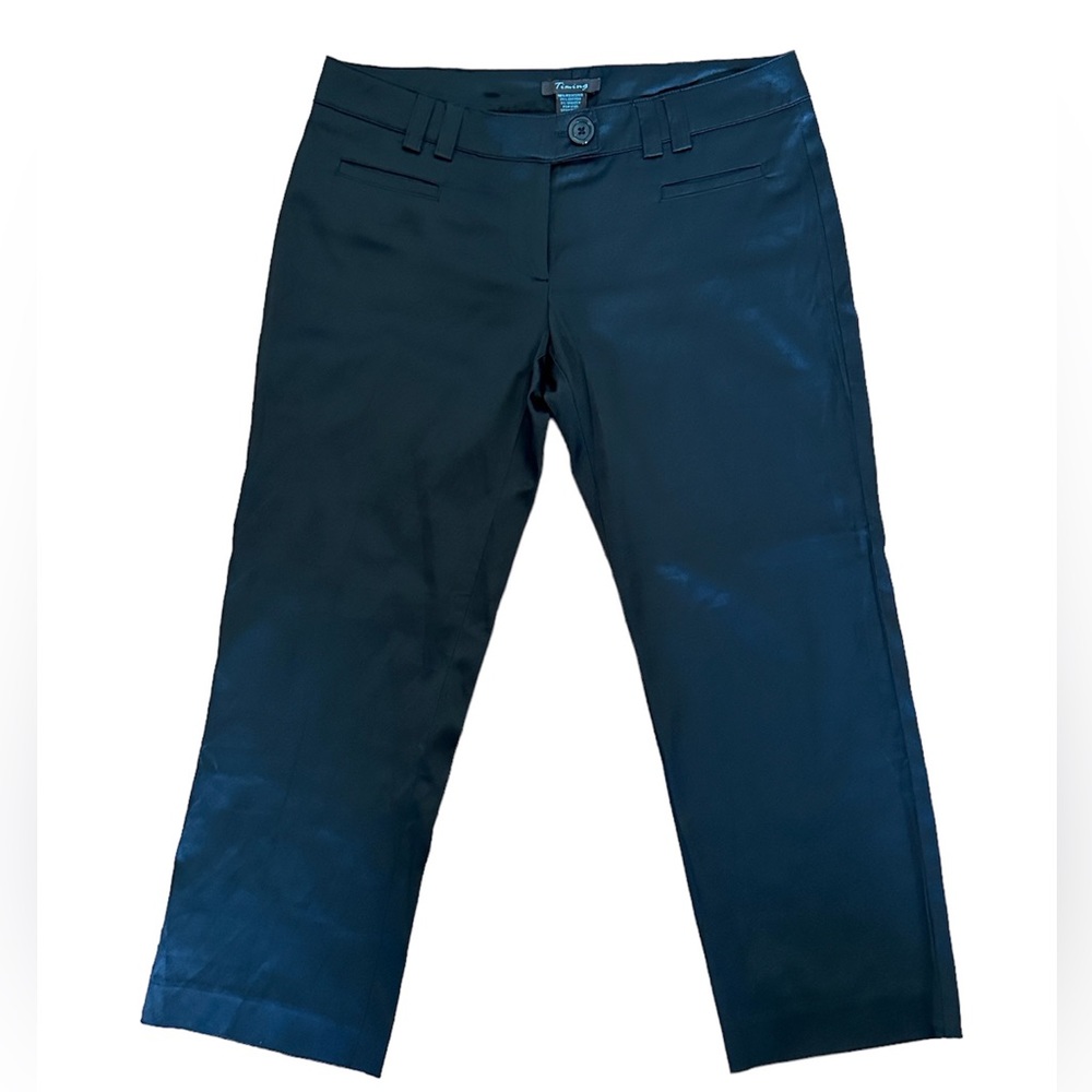 TIMING black straight pants